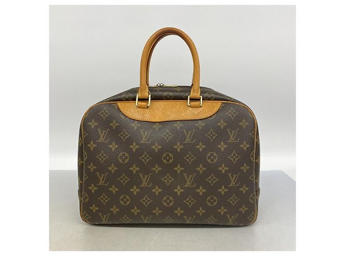 Louis Vuitton Monogram Deauville Handtasche Braun - Ansicht 10