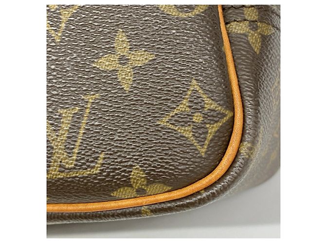 Louis Vuitton Monogram Deauville Handtasche Braun - Ansicht 7