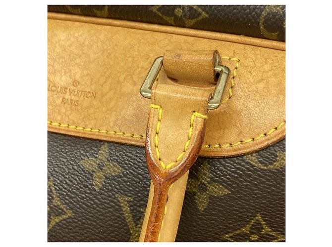 Louis Vuitton Monogram Deauville Handtasche Braun - Ansicht 9