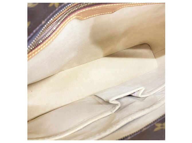 Sac cabas Louis Vuitton Monogram Luco Marron - vue 4
