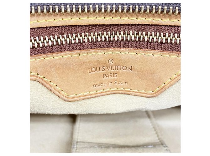 Sac cabas Louis Vuitton Monogram Luco Marron - vue 5