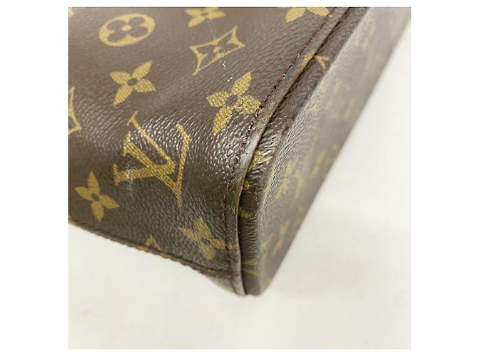 Sac cabas Louis Vuitton Monogram Luco Marron - vue 6