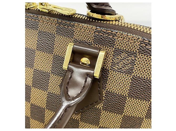 Borsa Louis Vuitton Damier Alma N51131 Ebene Damier ebene - vista 9