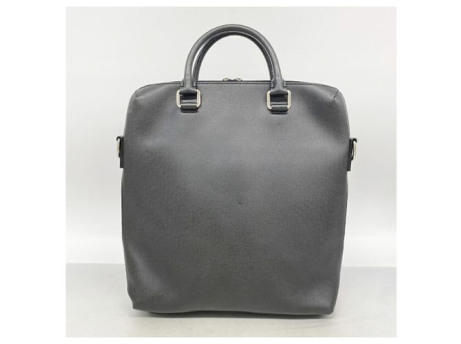 Borsa Tote Louis Vuitton Taiga Grigori Grigio - vista 12