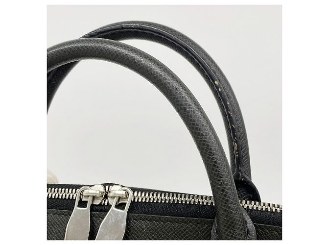 Borsa Tote Louis Vuitton Taiga Grigori Grigio - vista 8