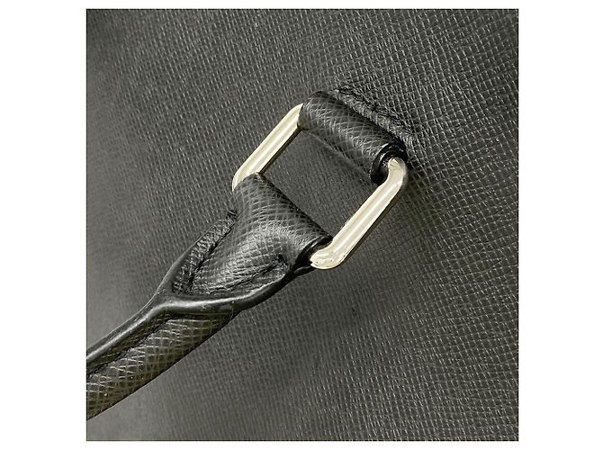 Borsa Tote Louis Vuitton Taiga Grigori Grigio - vista 9