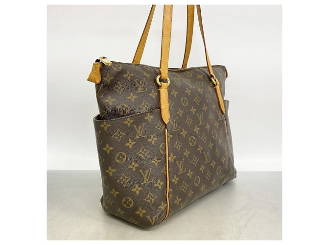 Bolso Tote Louis Vuitton Monogram Totally MM Castaño - vista 2