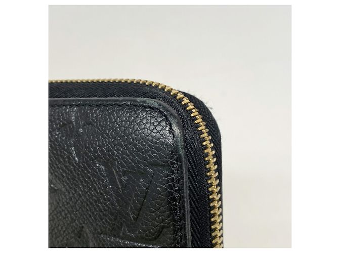 Louis Vuitton Monogram Empreinte Zippy Wallet Schwarz - Ansicht 7