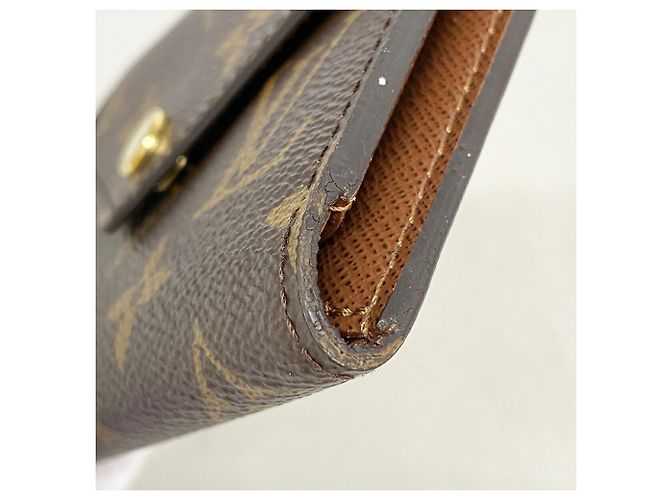 Cartera Louis Vuitton Tri-fold Castaño - vista 5