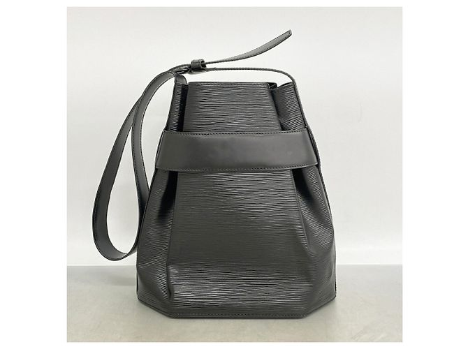 Louis Vuitton Epi Sac Depaule PM Shoulder Bag Nero - vista 12
