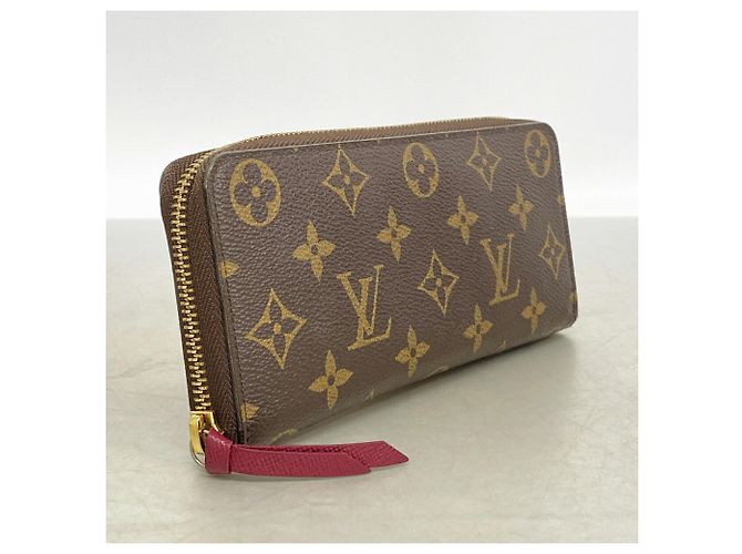 Louis Vuitton Monogram Portefeuille Clemence Long Wallet Fucsia - vista 2