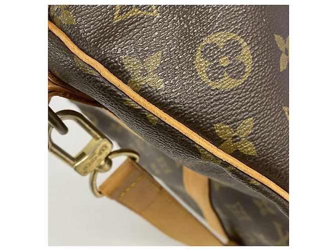 Louis Vuitton Boston Monogram Keepall Bandoulière 60 Marrom - vista 11