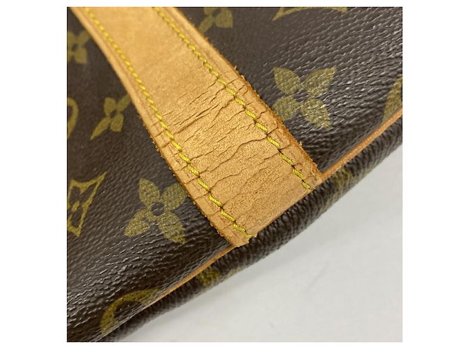 Louis Vuitton Boston Monogram Keepall Bandoulière 60 Marrom - vista 7