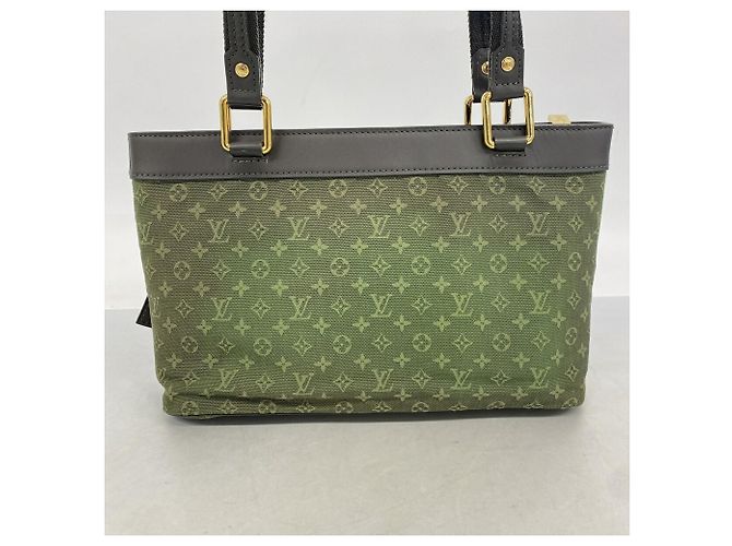 Sac à main Louis Vuitton Monogram Mini Lucille PM Kaki - vue 11