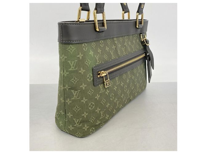 Sac à main Louis Vuitton Monogram Mini Lucille PM Kaki - vue 2