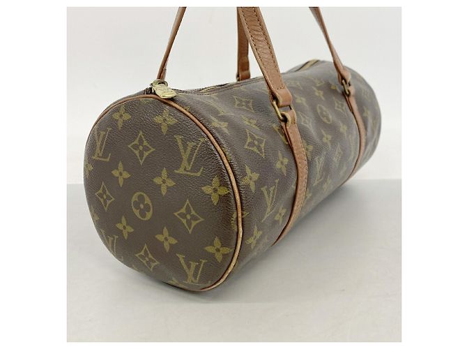 Bolso Louis Vuitton Monogram Papillon 30 Castaño - vista 2