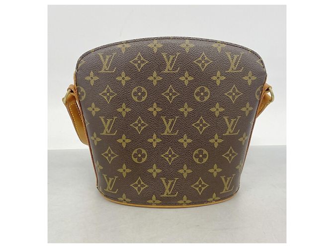 Sac à épaule Louis Vuitton Monogram Druot Marron - vue 8