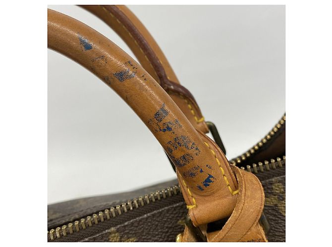 Louis Vuitton Boston Monogram Keepall 60 M41422 Marrone - vista 6