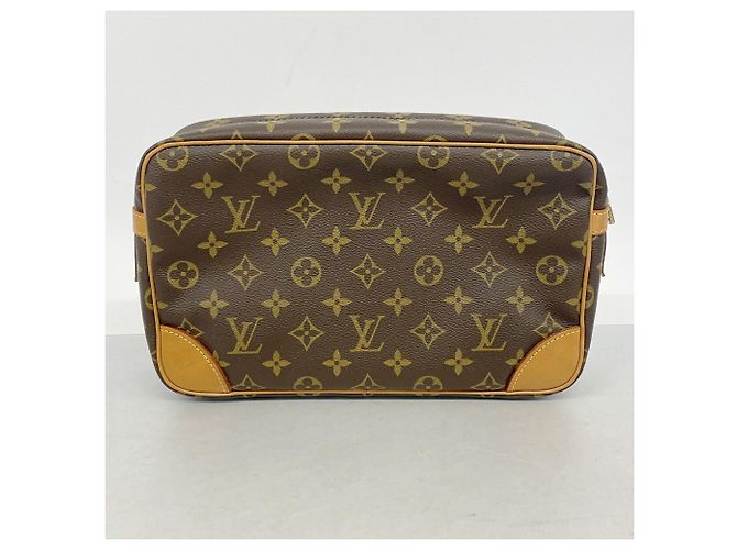 Bolsa de mão Louis Vuitton Monogram Compiegne 28 Marrom - vista 9