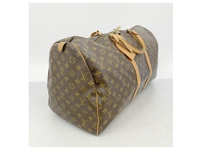 Louis Vuitton Boston Monogram Keepall 55 Braun - Ansicht 2