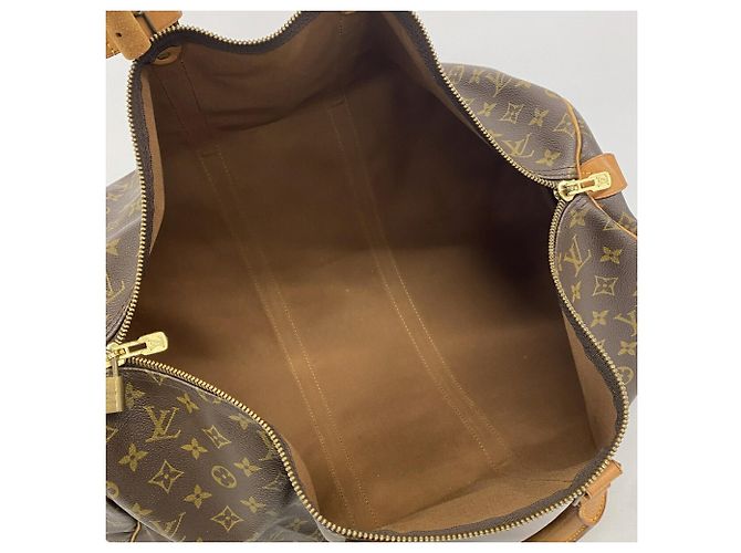 Louis Vuitton Boston Monogram Keepall 55 Braun - Ansicht 4