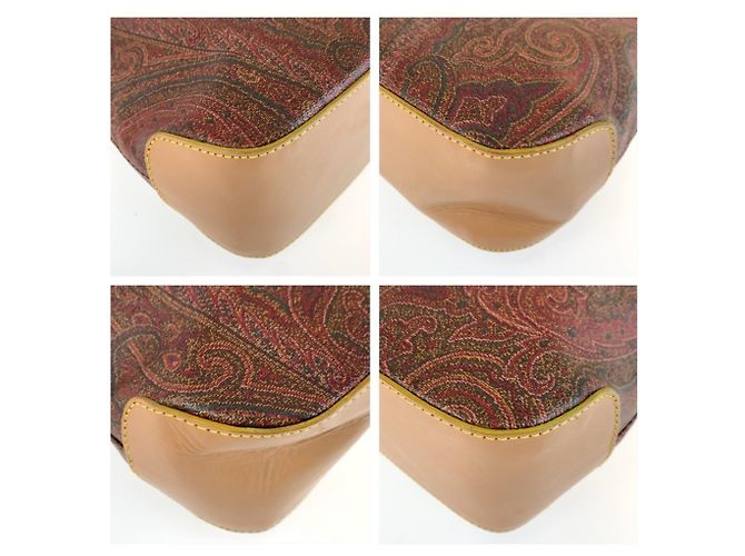 Bolso Tote ETRO con estampado paisley marrón Castaño - vista 4