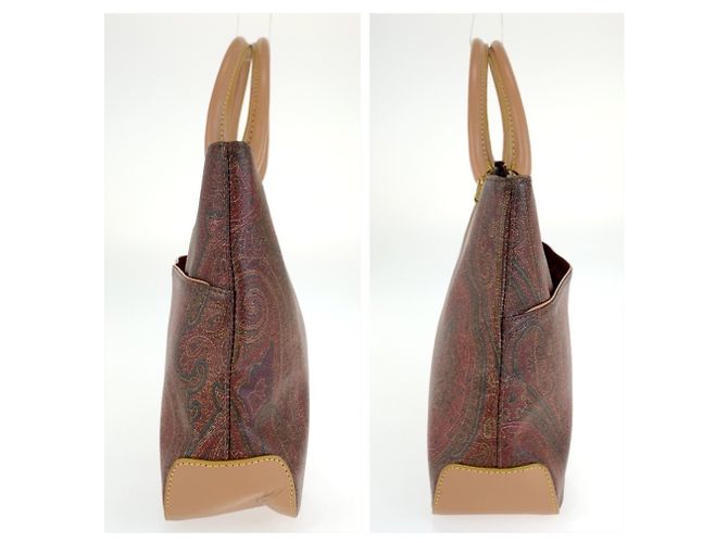 Bolso Tote ETRO con estampado paisley marrón Castaño - vista 7