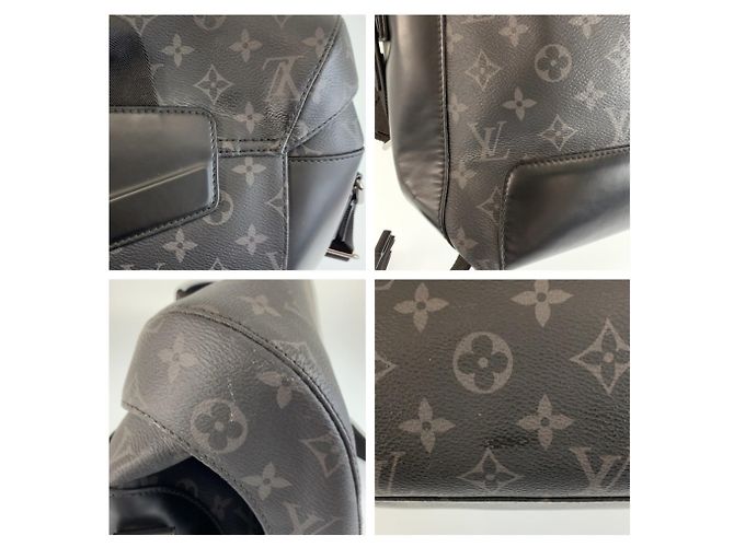 Bolso Messenger Louis Vuitton Monogram Eclipse Negro - vista 5