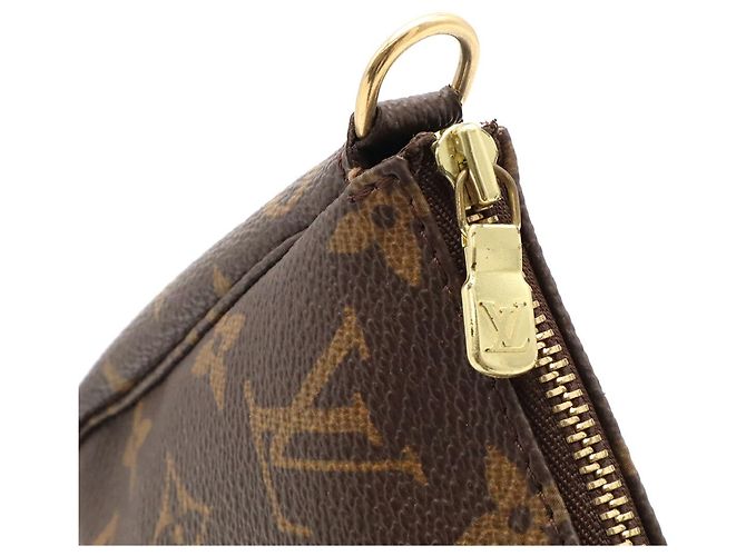 Louis Vuitton Monogram Pochette Accessoires Handtasche Braun - Ansicht 6