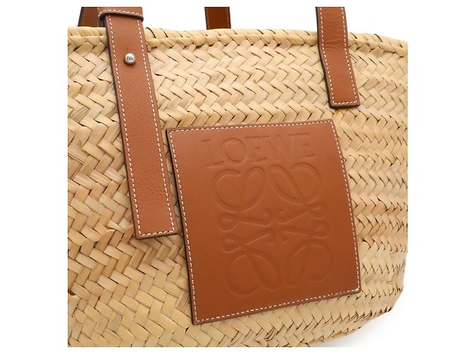 mala Loewe Medium Basket Marrom - vista 9