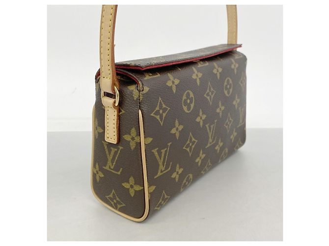 Sac à main Louis Vuitton Monogram Recital Marron - vue 2