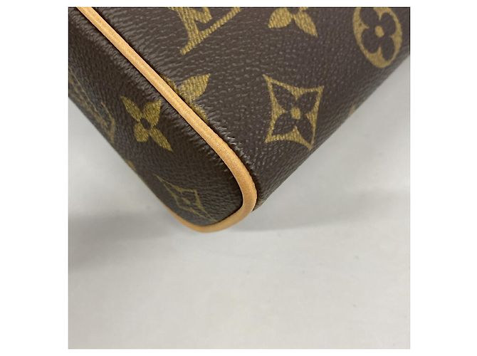 Sac à main Louis Vuitton Monogram Recital Marron - vue 6