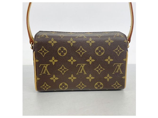 Sac à main Louis Vuitton Monogram Recital Marron - vue 8