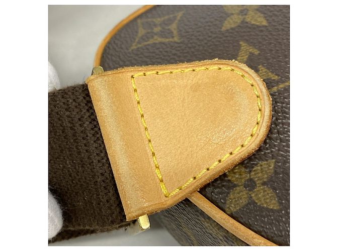 Borsa a tracolla Louis Vuitton Monogram Pochette Gange Marrone - vista 7