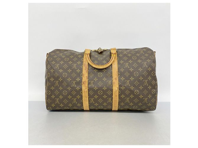 Keepall Bolsa Boston Louis Vuitton Marrom - vista 11