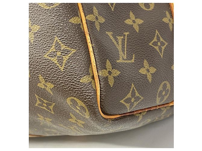 Keepall Bolsa Boston Louis Vuitton Marrom - vista 6
