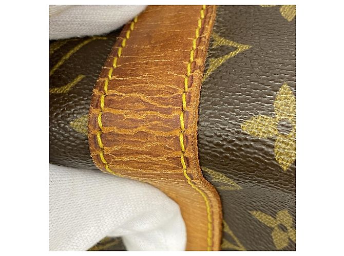 Keepall Bolsa Boston Louis Vuitton Marrom - vista 7