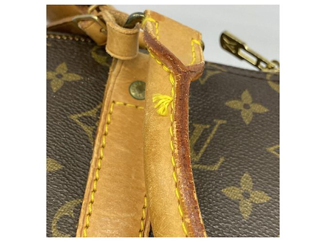 Keepall Bolsa Boston Louis Vuitton Marrom - vista 9