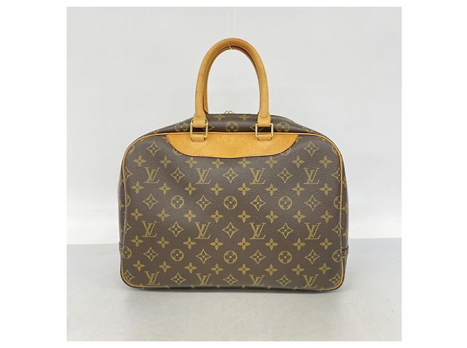 Louis Vuitton Monogram Deauville Handtasche Braun - Ansicht 10