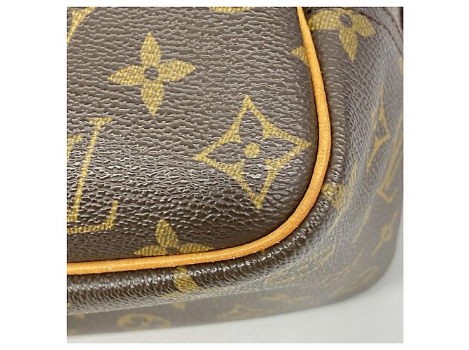 Louis Vuitton Monogram Deauville Handtasche Braun - Ansicht 6