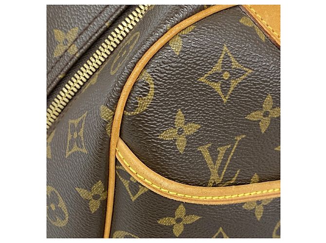 Louis Vuitton Monogram Deauville Handtasche Braun - Ansicht 7