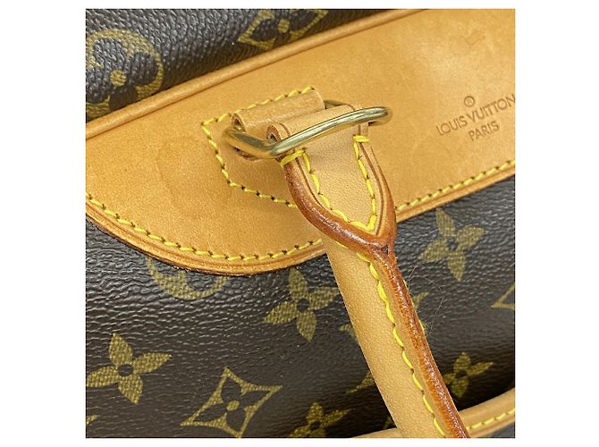 Louis Vuitton Monogram Deauville Handtasche Braun - Ansicht 9