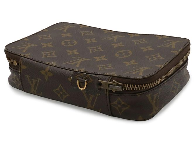 Louis Vuitton Monogram Pochette Monte Carlo Case Braun - Ansicht 3