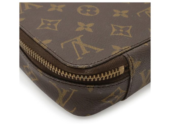 Louis Vuitton Monogram Pochette Monte Carlo Case Braun - Ansicht 4
