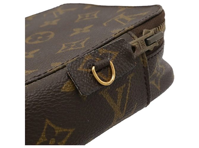 Louis Vuitton Monogram Pochette Monte Carlo Case Braun - Ansicht 5
