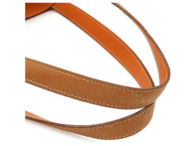Hermès Saco Tote HERMES Double Sens 36 Dourado - vista 6