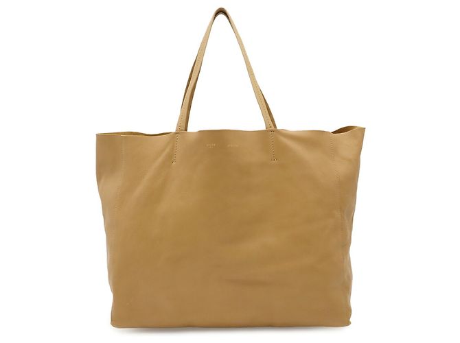 Céline Celine Horizontal Cabas Tote Bag Beige - view 2