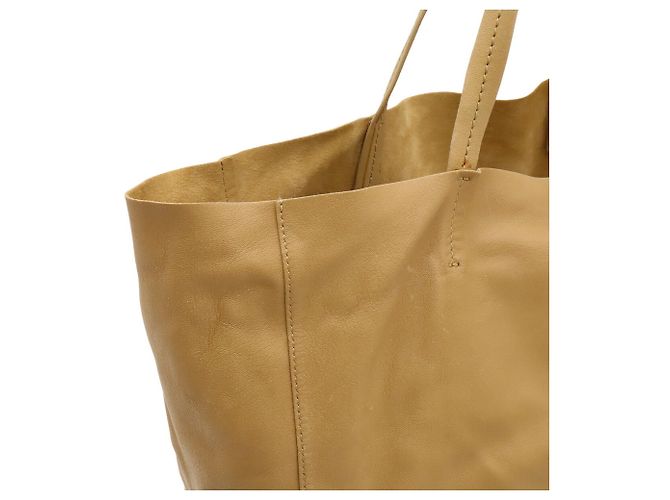 Céline Celine Horizontal Cabas Tote Bag Beige - view 9