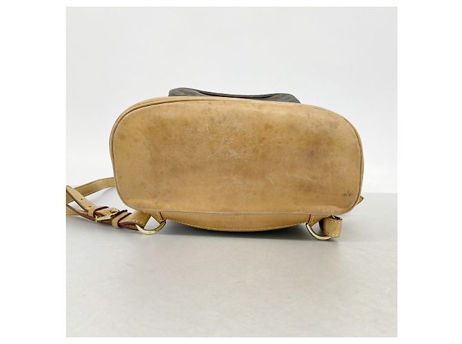 Zaino Louis Vuitton Monogram Montsouris MM Marrone - vista 3