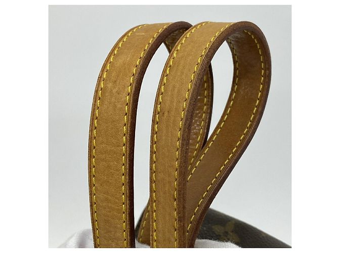 Zaino Louis Vuitton Monogram Montsouris MM Marrone - vista 8